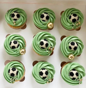 cupcake vormpjes voetbal