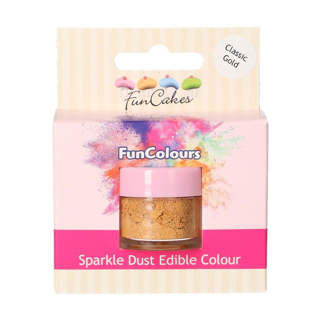Funcakes kleurpoeder classic gold - BakeStuff