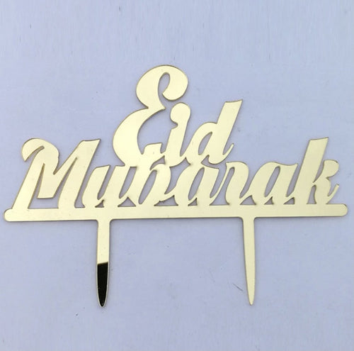 'Eid mubarak' taarttopper - BakeStuff